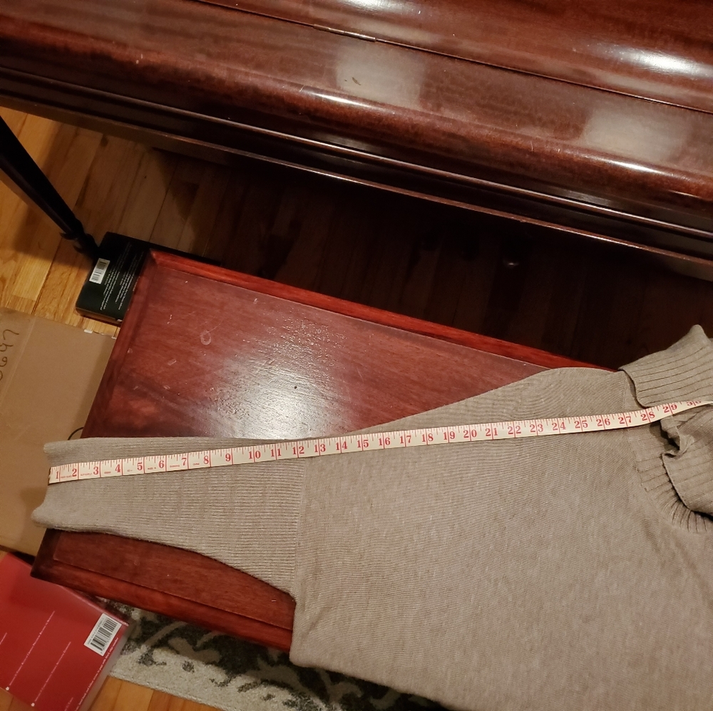 Calvin Klein Wrap Sweater with Buckle Feature - Picture 12 of 14
